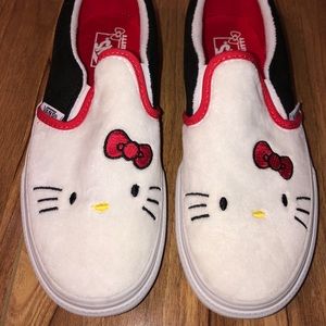 Hello Kitty 40th Anniversary Vans Slip-ons!!!